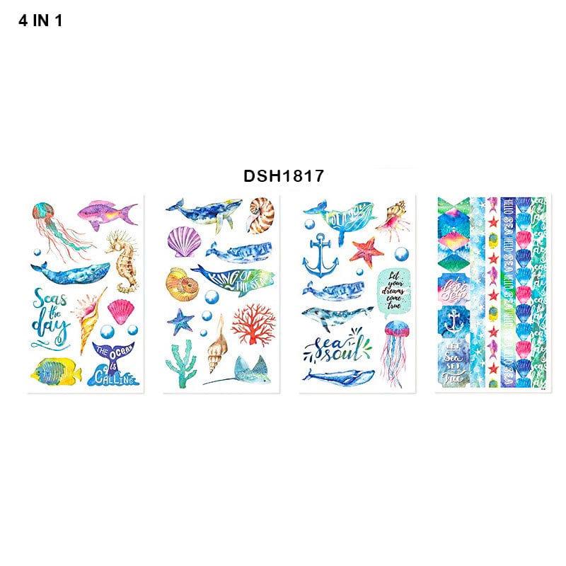 Decoration Sticker Eno (pack of 1) 4 sheets - Image 2