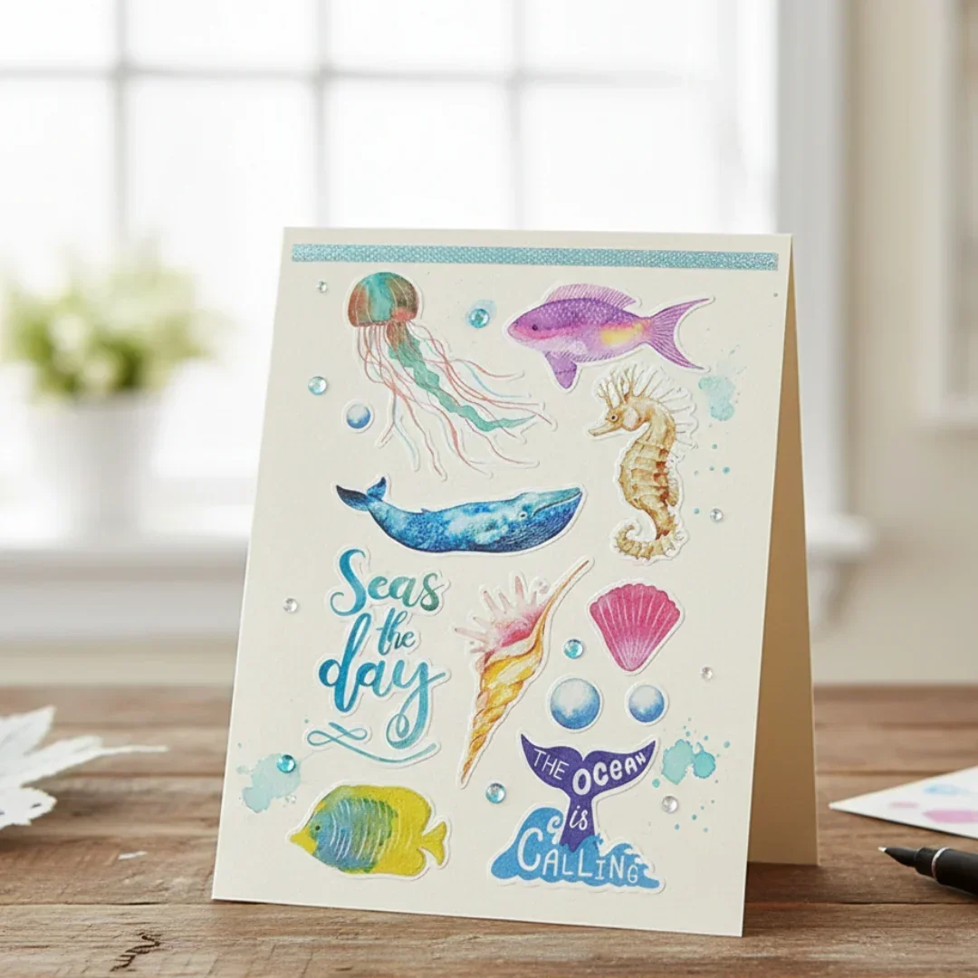 Decoration Sticker Eno (pack of 1) 4 sheets - Image 3