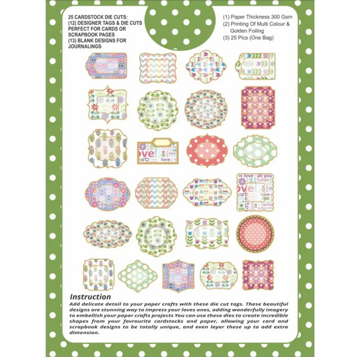 Die Cuts & Tags (Spring Collection) - Image 2