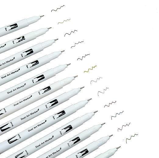 Dual Tip Brush Pen 60Pcs Ppsw-60 - Image 6