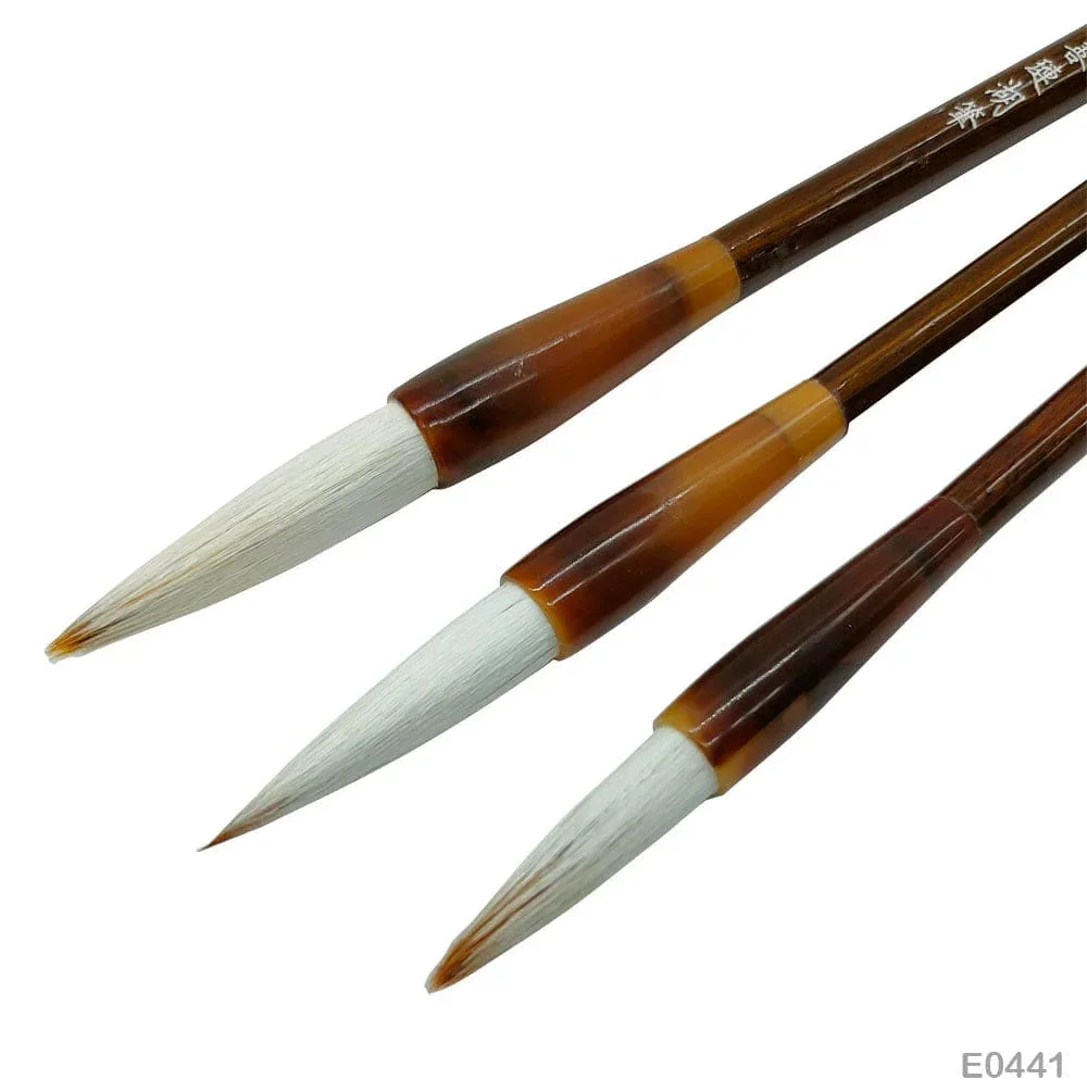 Calligraphy & Painting Brush Set - 3 Piece - Image 2