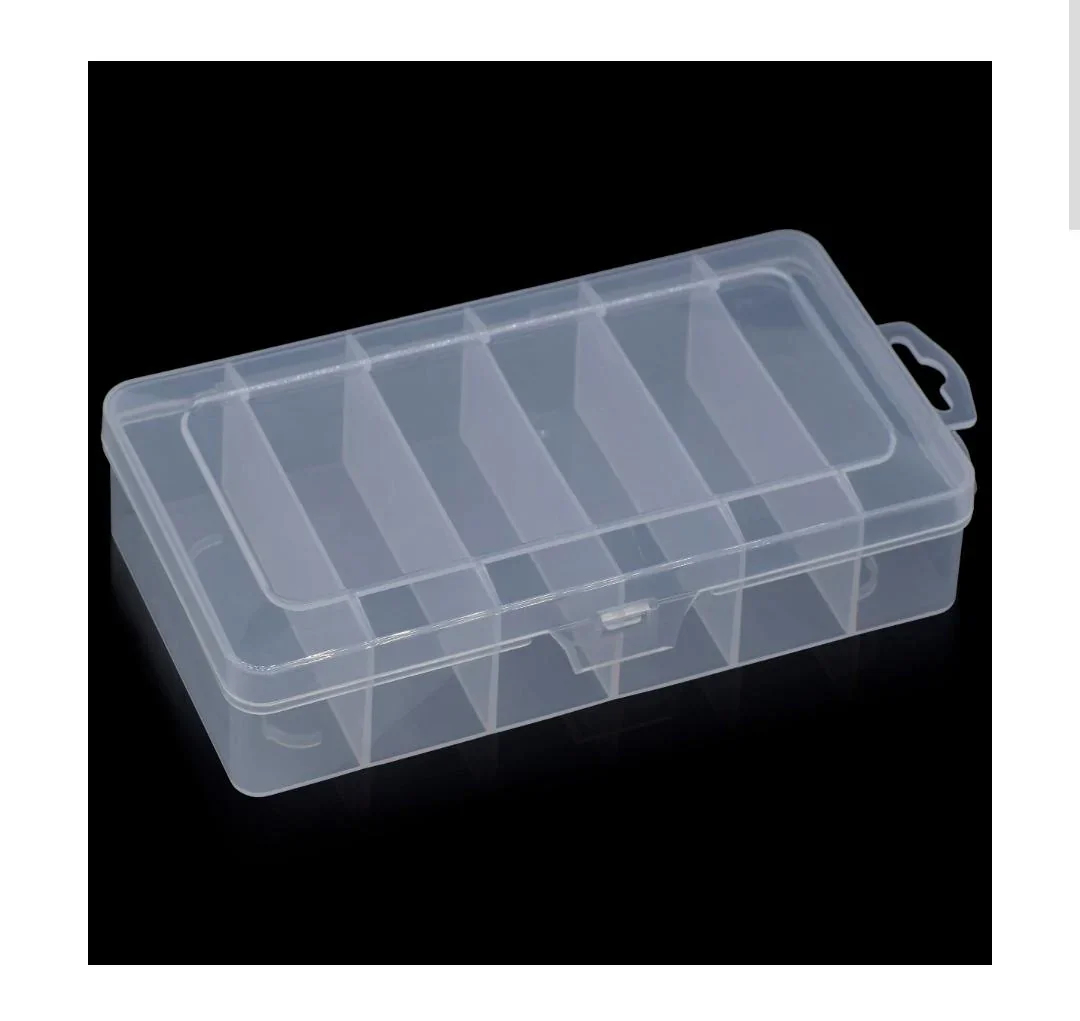 Transparent Plastic Storage Box – Small Organizer Case |