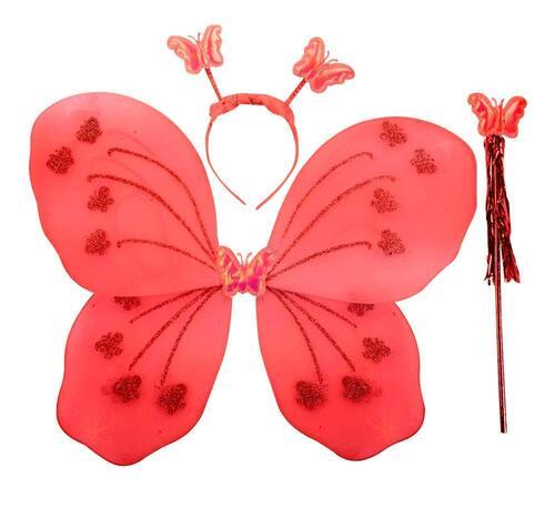 Fairy Butterfly Wings Costume Complete Set - Image 2