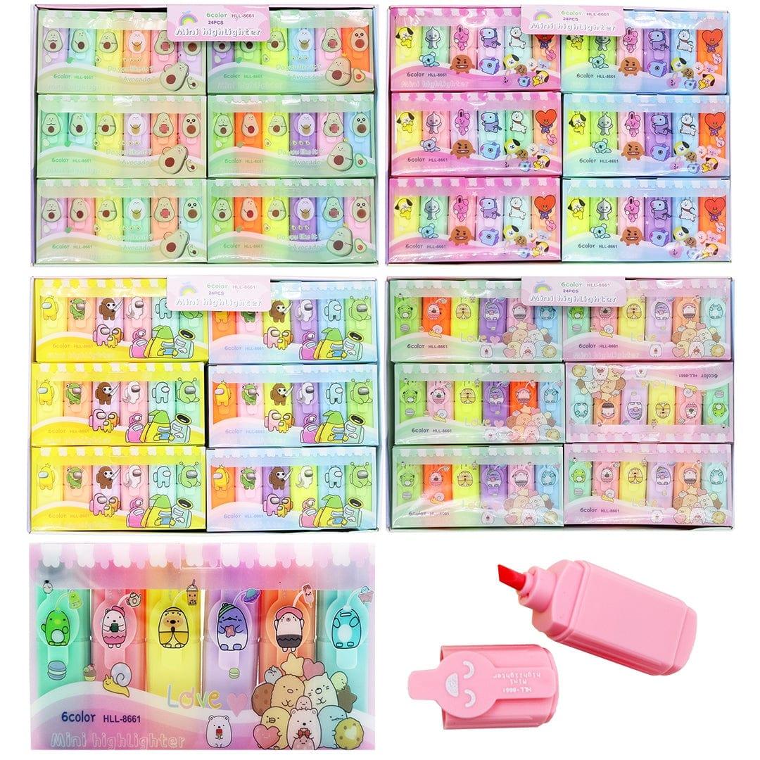 Fancy Highlighter 6Pcs