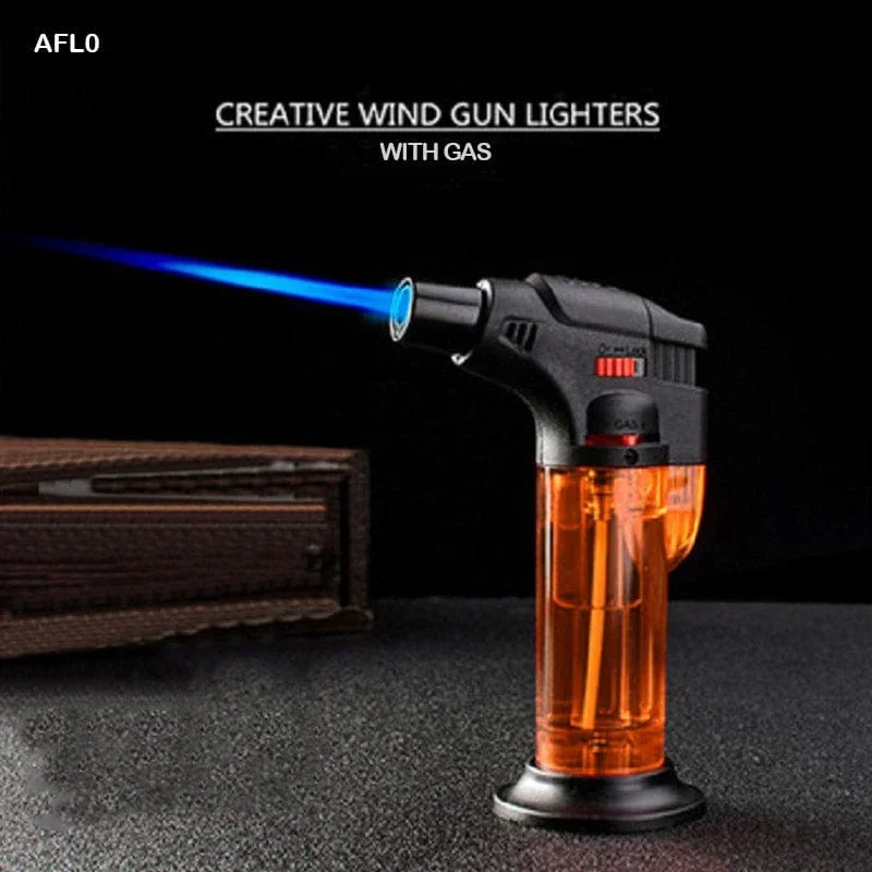 Refillable Flame Lighter Blow Torch (AfL0) - With Adjustable Gas - Image 3