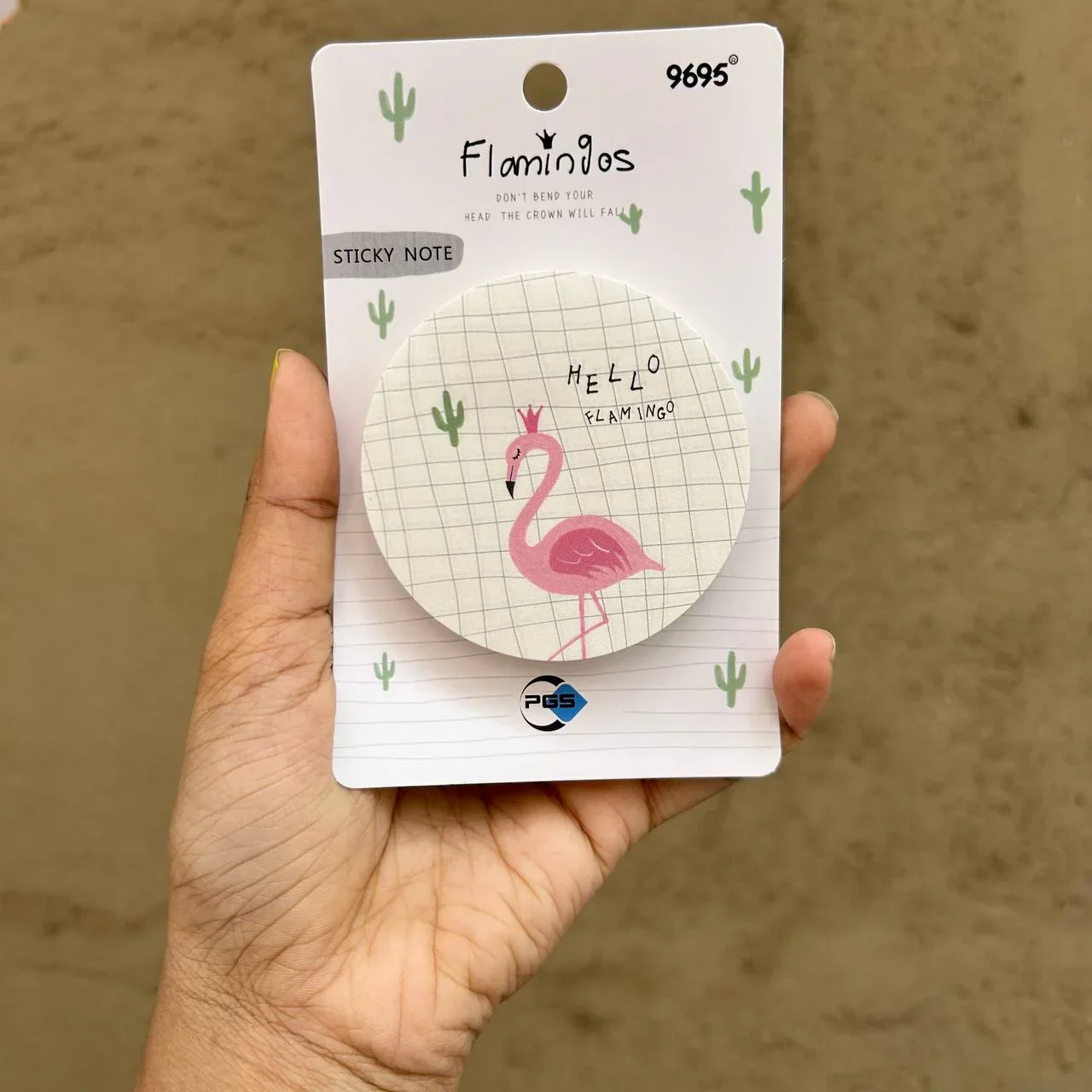 Flamingos Sticky Notes | get organised with sticky Notes | 75 Sheets | Pack Of 1 - Image 4