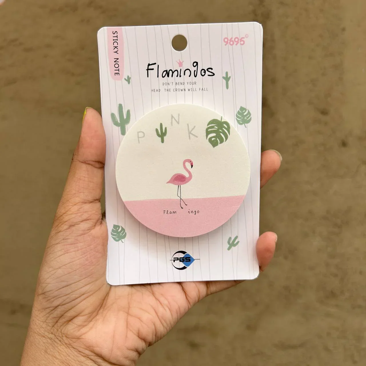 Flamingos Sticky Notes | get organised with sticky Notes | 75 Sheets | Pack Of 1 - Image 5