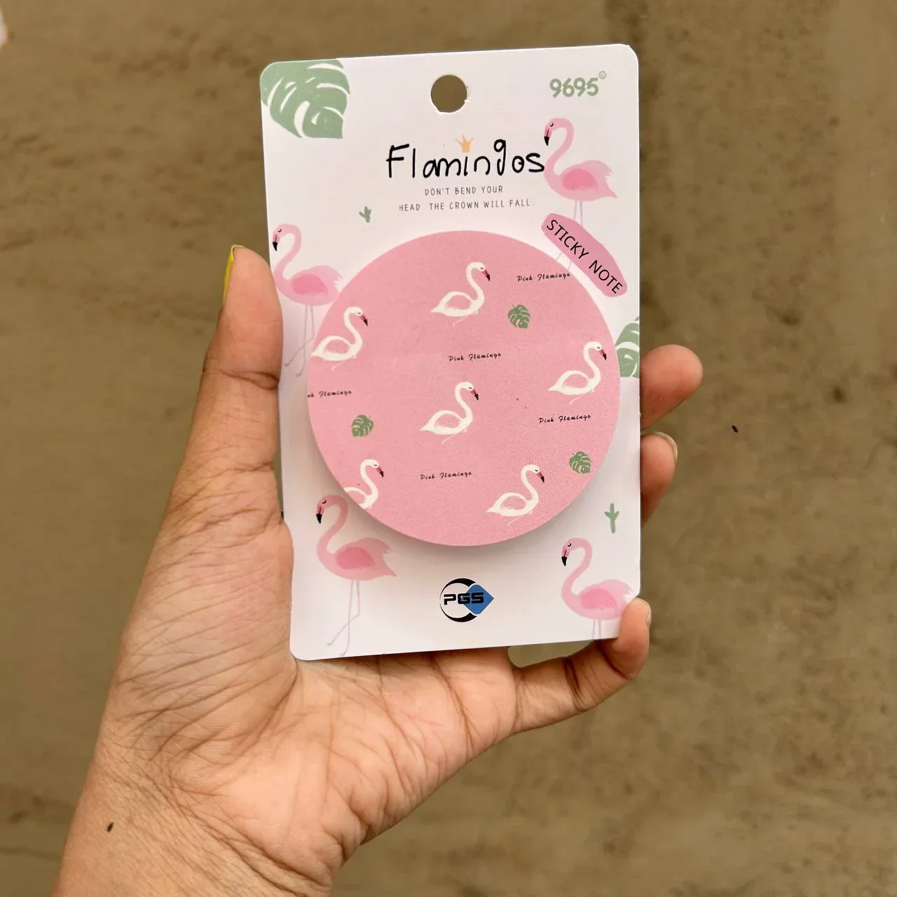 Flamingos Sticky Notes | get organised with sticky Notes | 75 Sheets | Pack Of 1 - Image 6