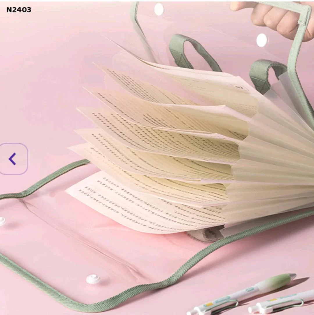 Folder A4 Expanding Bag With Handle N2403 - Image 3