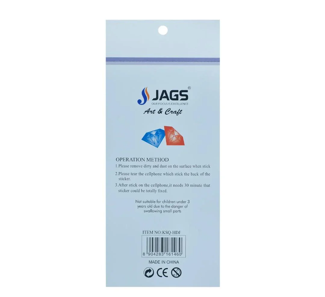 Gem Stones Sticker Big Bow Multicolour - KSQ-HDJ - Image 3