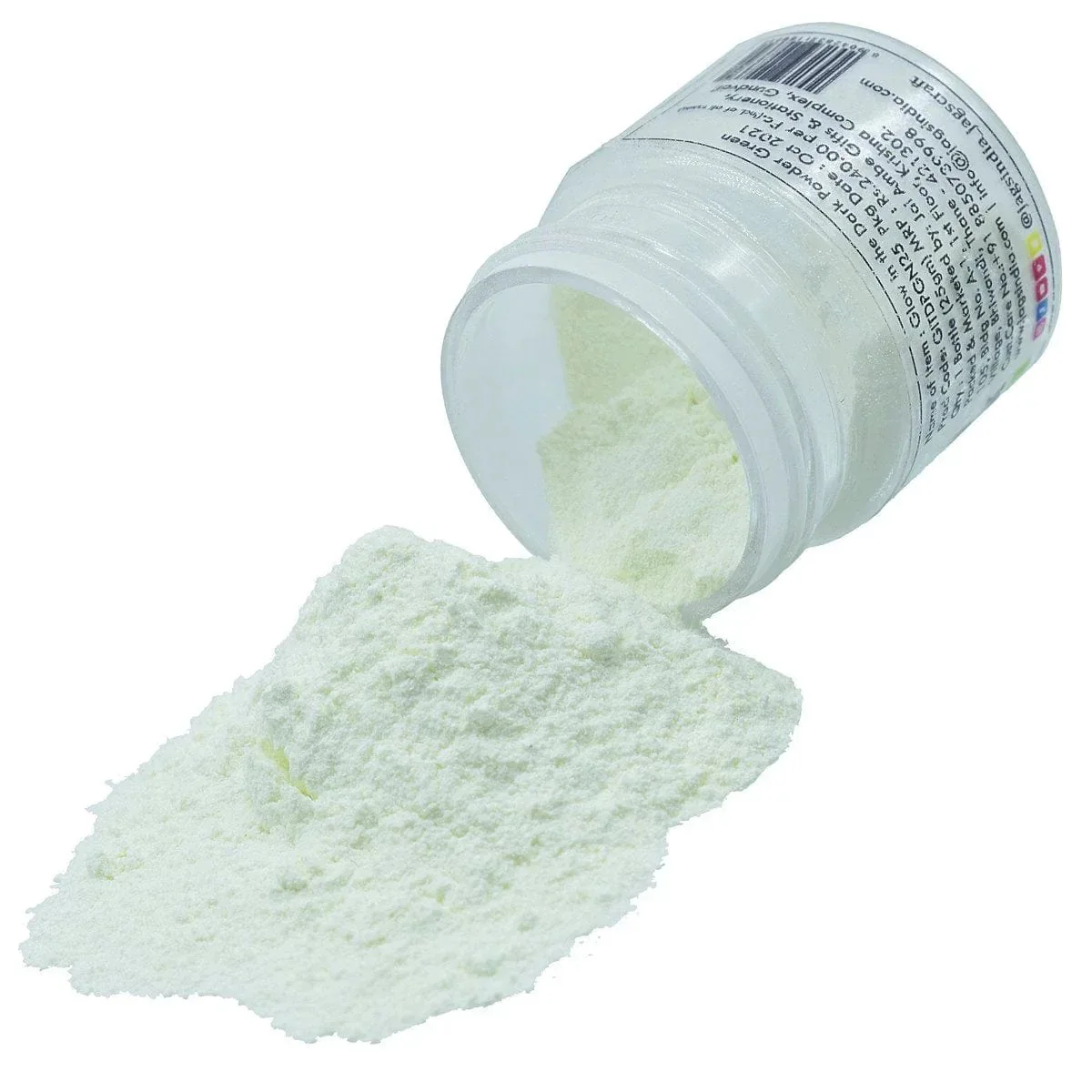 Glow in the Dark Powder 25gm Green GITDPGN25 - Image 3