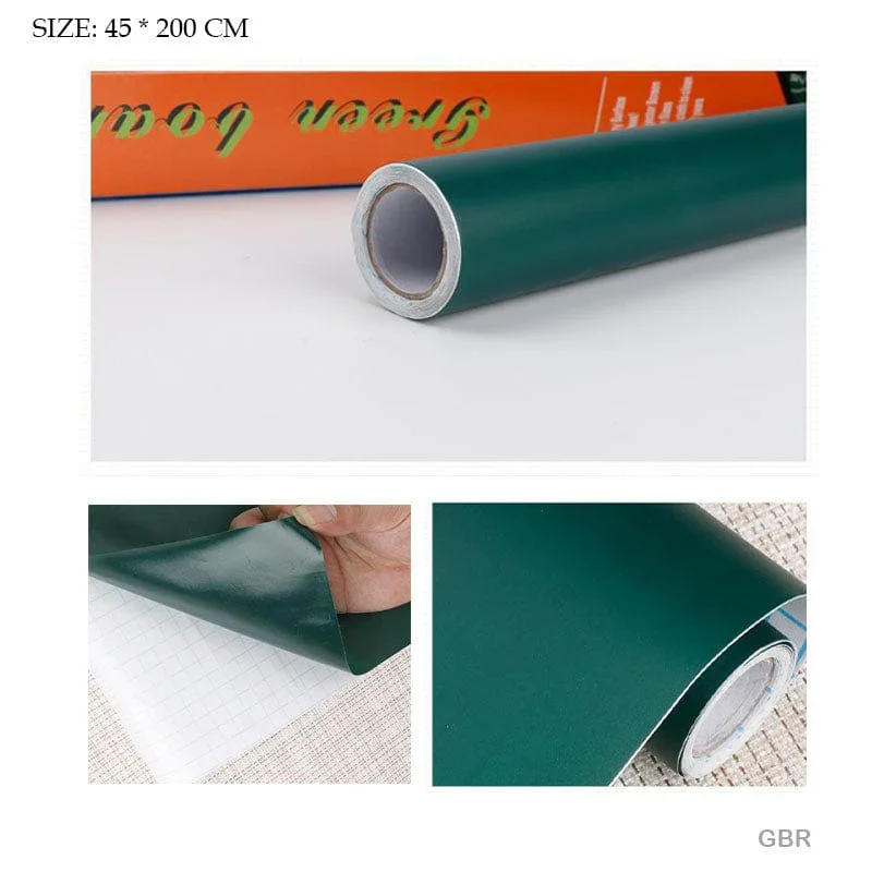 Green Reusable Writing Board Roll (45x200cm) pack of 1 - Image 2