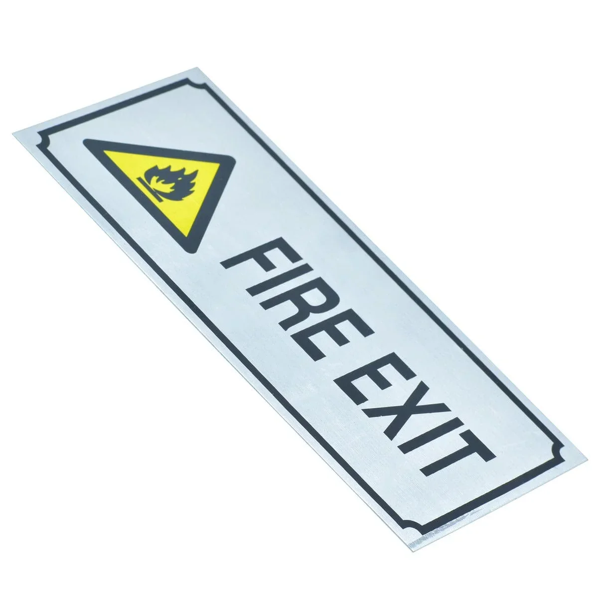 Jags Aluminum Sticker 3.5X8 Fire Exit - Image 2