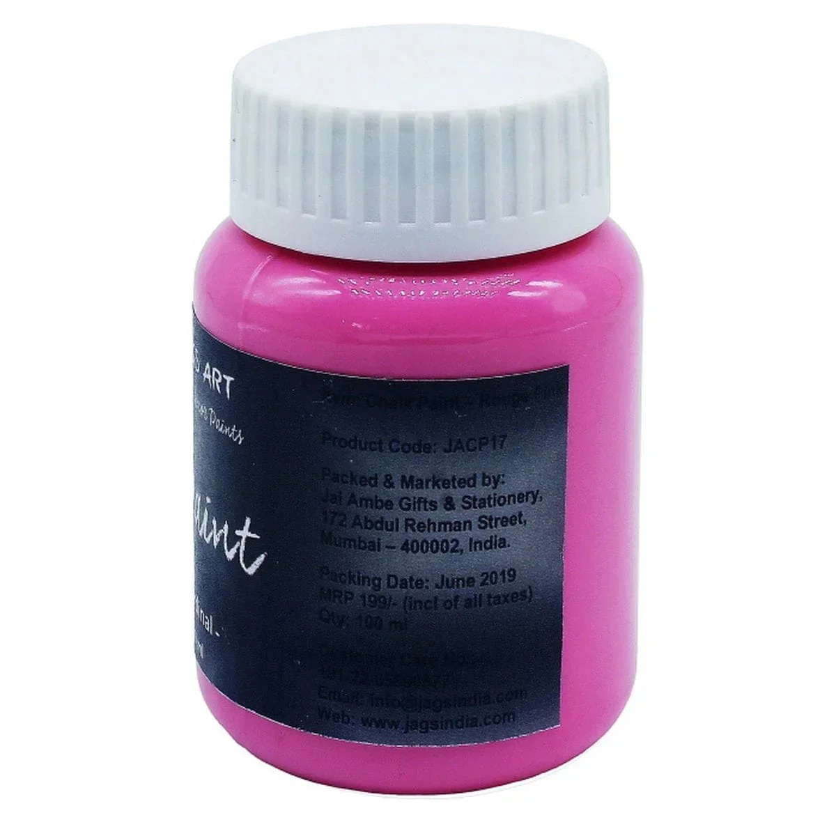 Jags Art Chalk Paint 4.4Oz 125ML Cardinal - Image 4