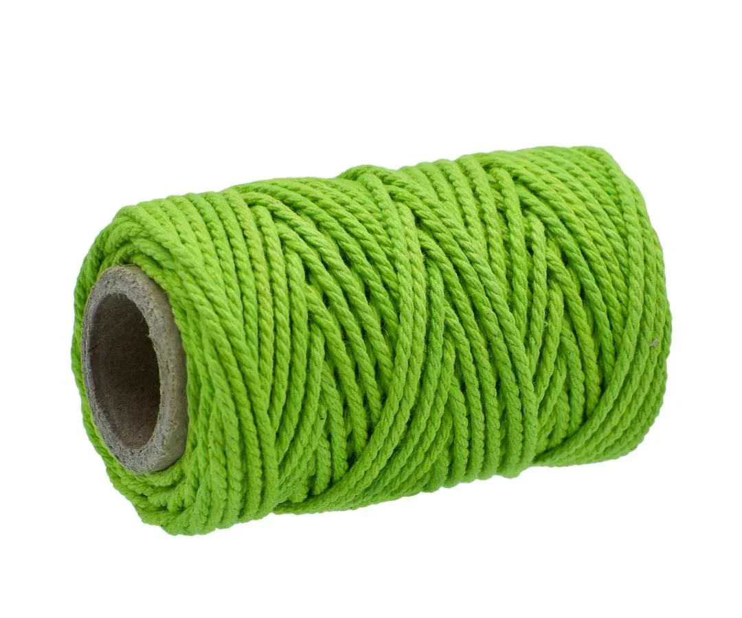 Cotton Colour Thread 9 Ply – Light Green (30 g) - Image 2