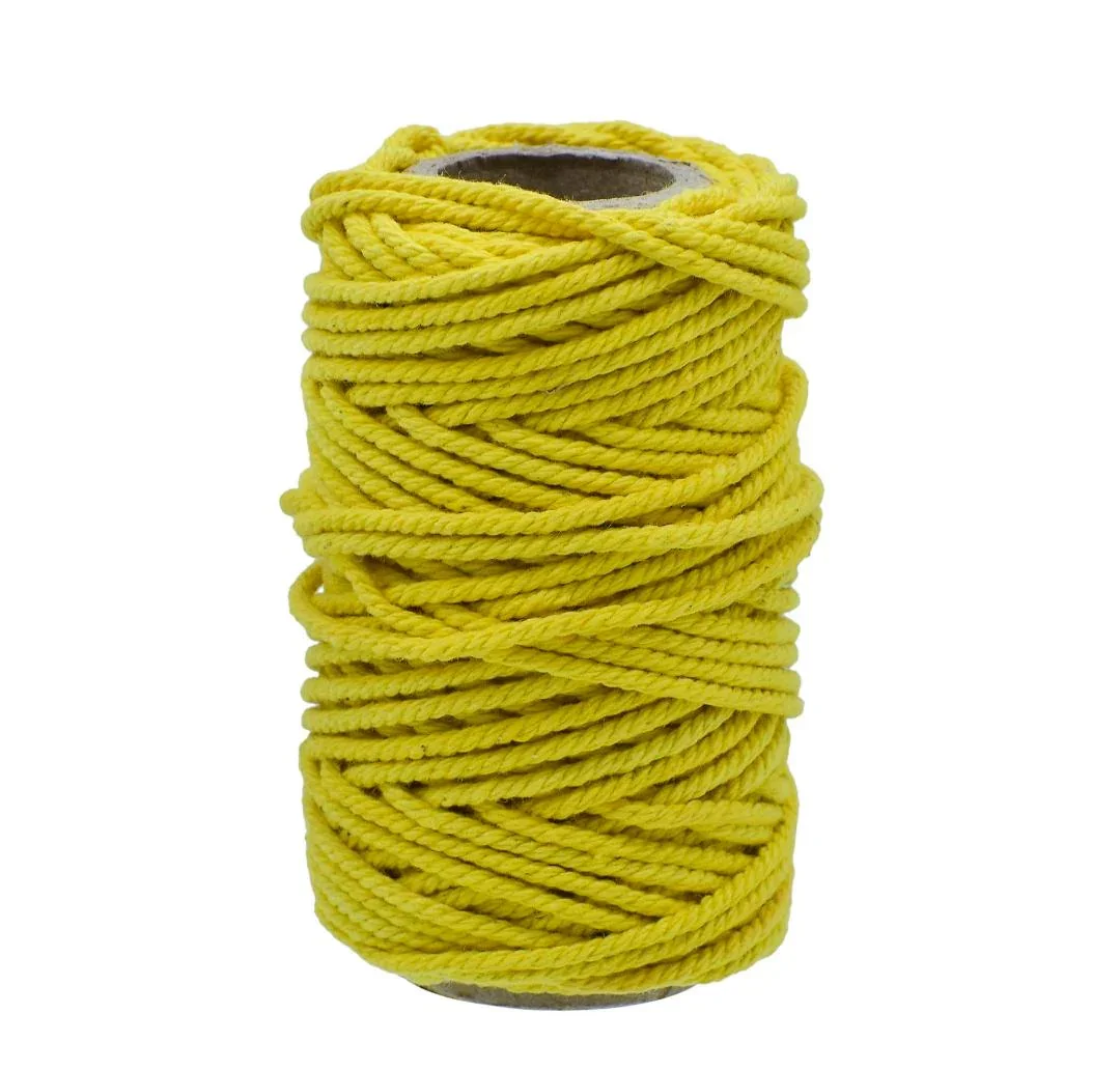 Cotton Colour Thread – Sunny Yellow 9 Ply (30 g) | JCCT10 - Image 2