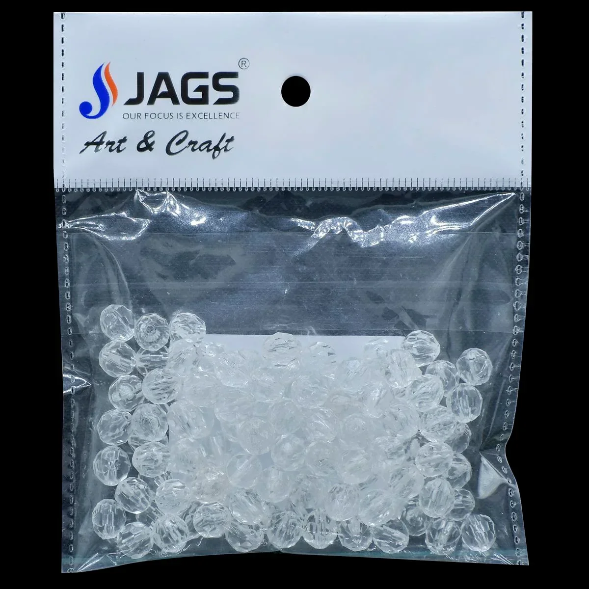 Jags Craft Crystal Beads 25gm 8MM JCCB01 - Image 8