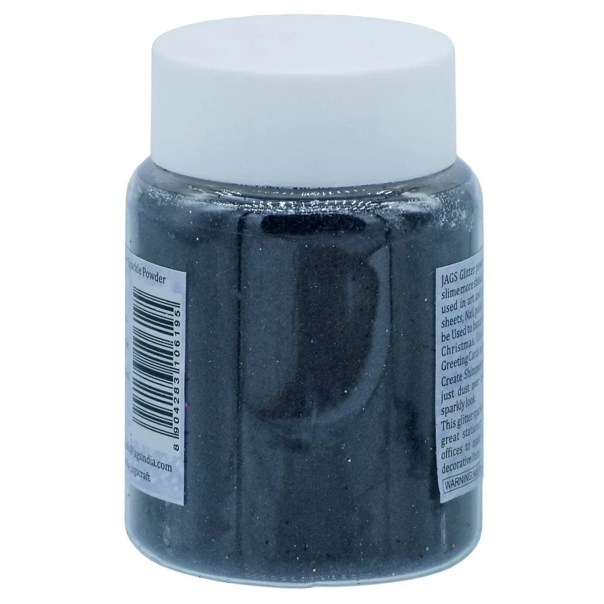 Jags Glitter Sparkle Powder Black 20gm - Image 3