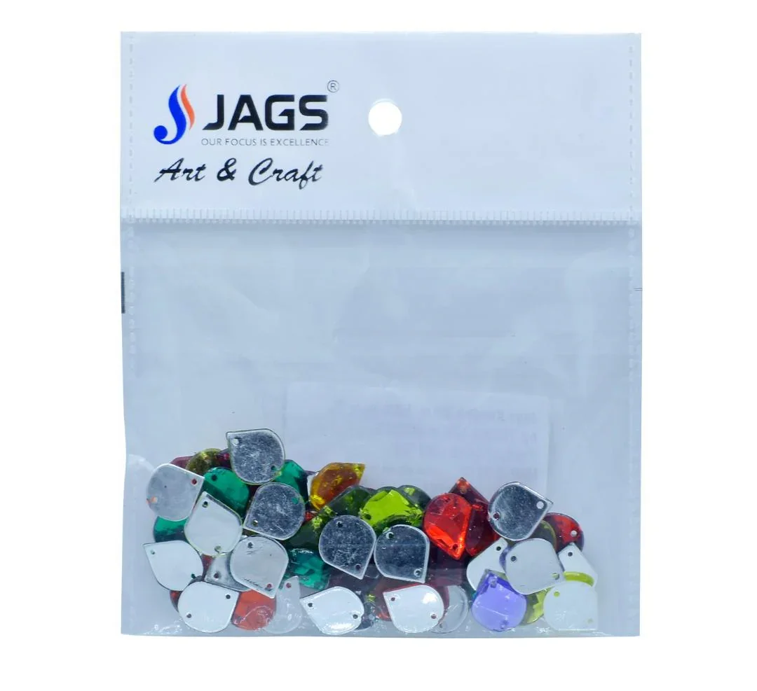 Jags Kundan Stone With Hole Drop – 10Gms, 10MM (JKSR28) - Image 4