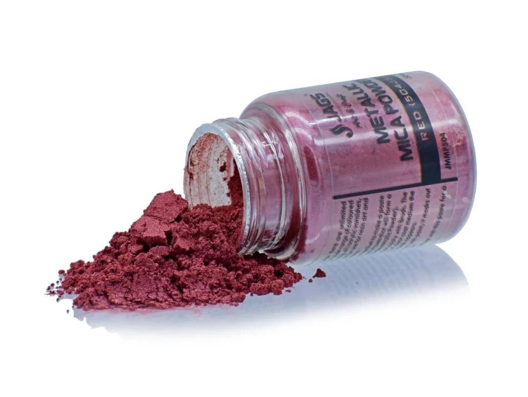 Jags Metallic Mica Powder – 15g Red - Image 2