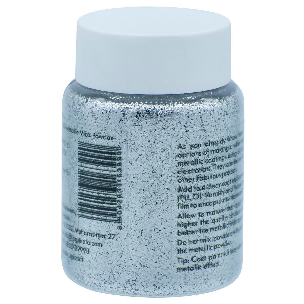 Jags Metallic Mica Powder 15Gms Silver 3216 JMMP3216 - Image 2