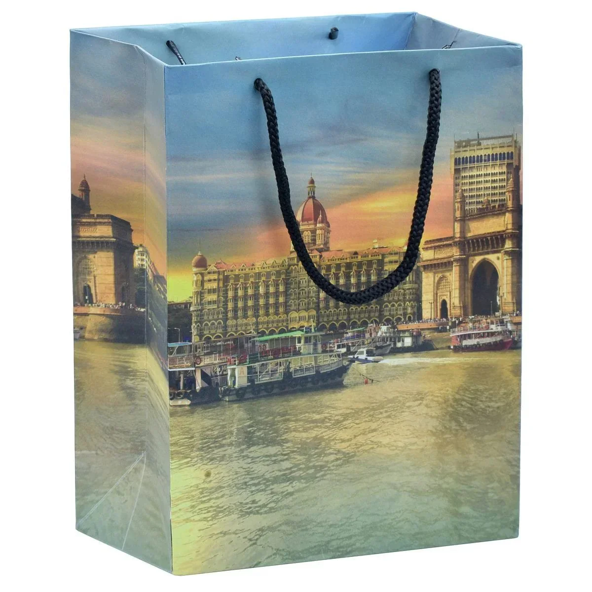 Jags Paper Bag Small (A5) Gateway of India A5 JPBS02 Pack of 12 Pcs - Image 3