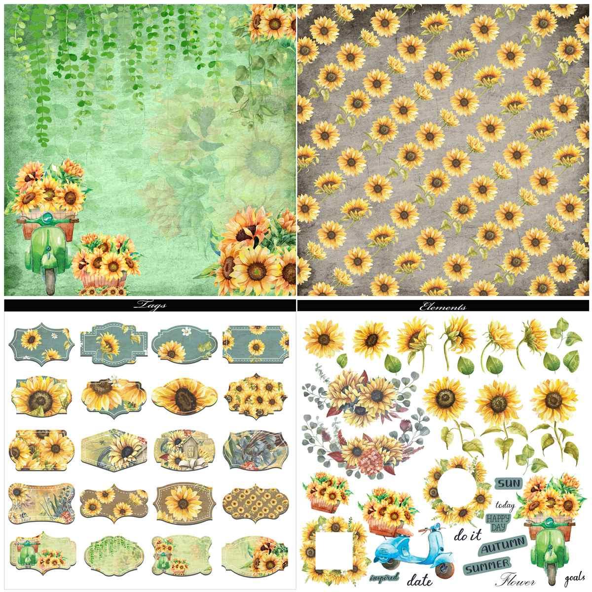 Designer Paper Pack for Scrapbooking and Greeting Cards 12x12 Inches - Image 3
