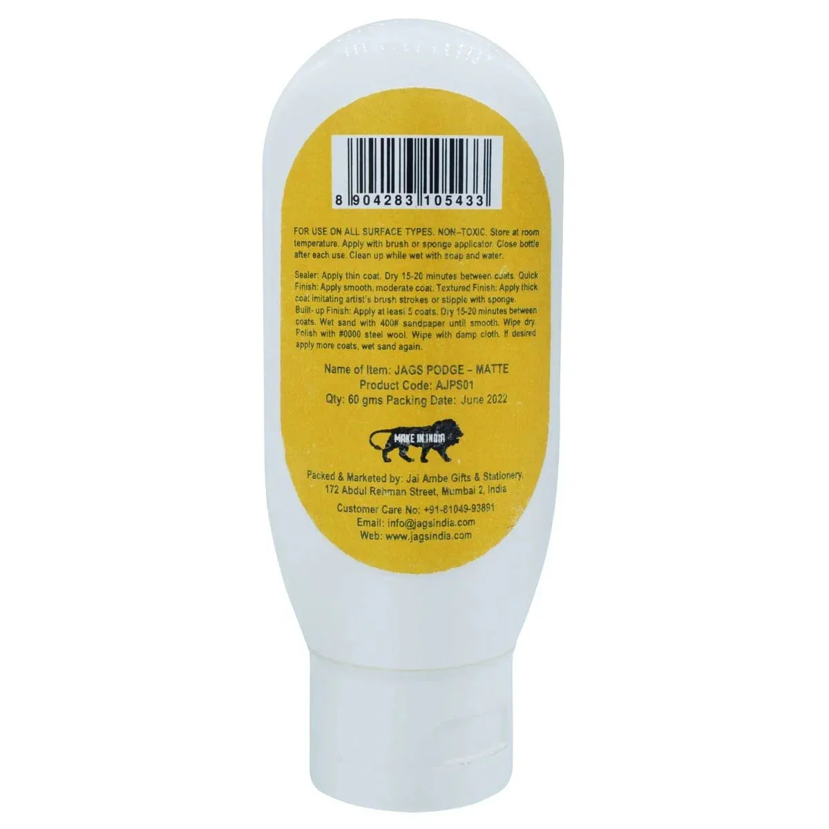 Jags Podge Sealer Matte 60Gms 2Oz AJPS01 - Image 3