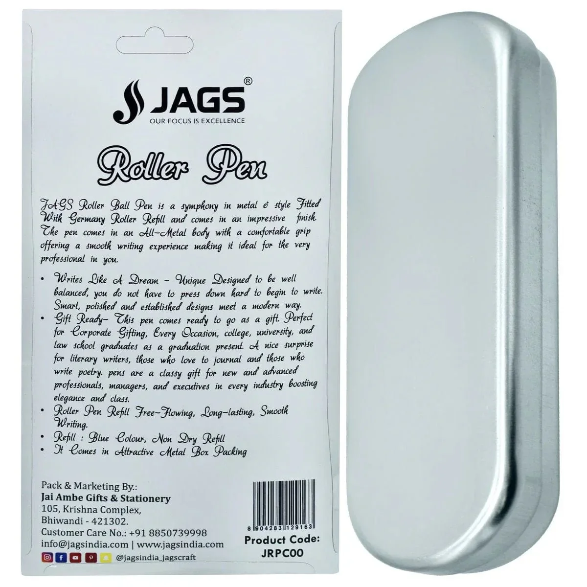 Jags Roller Pen Caramel - Image 4