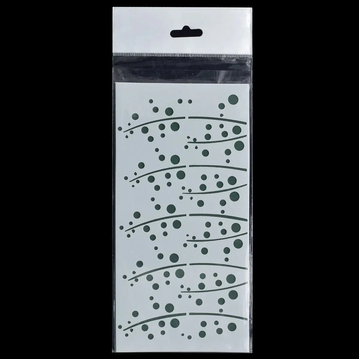Jags Drawing Stencil Plastic 1 Pcs 4x8 Inch JSP4X8J - Image 3