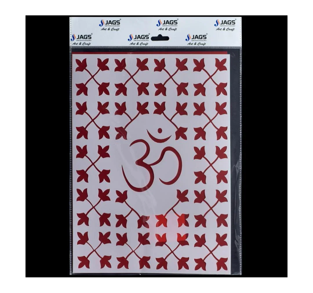 Jags Stencil Plastic A4 OM (1 No) – JSPA427 - Image 2