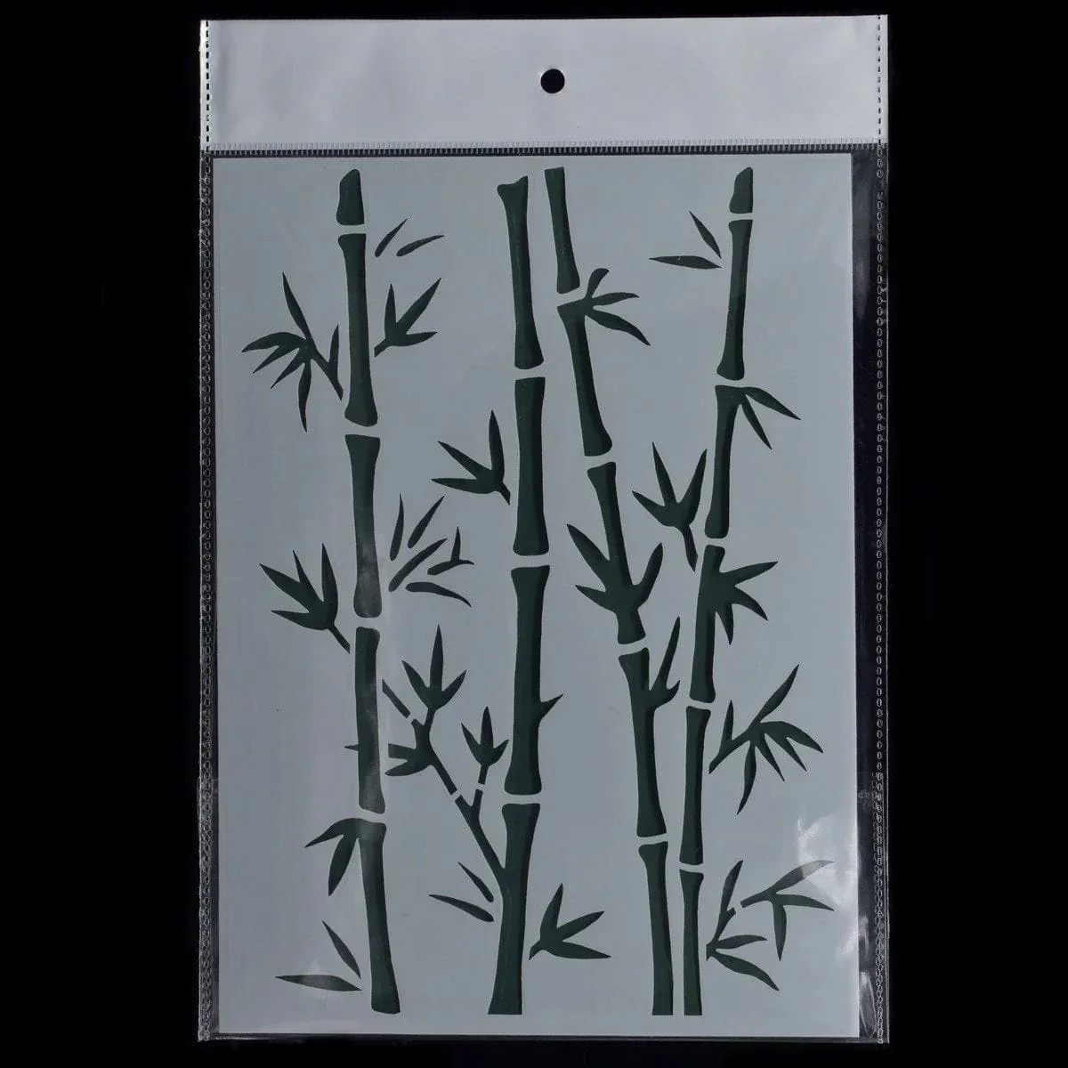 Jags Drawing Stencil Plastic A5 Bamboos Tree - JSPA5-6 - Image 4