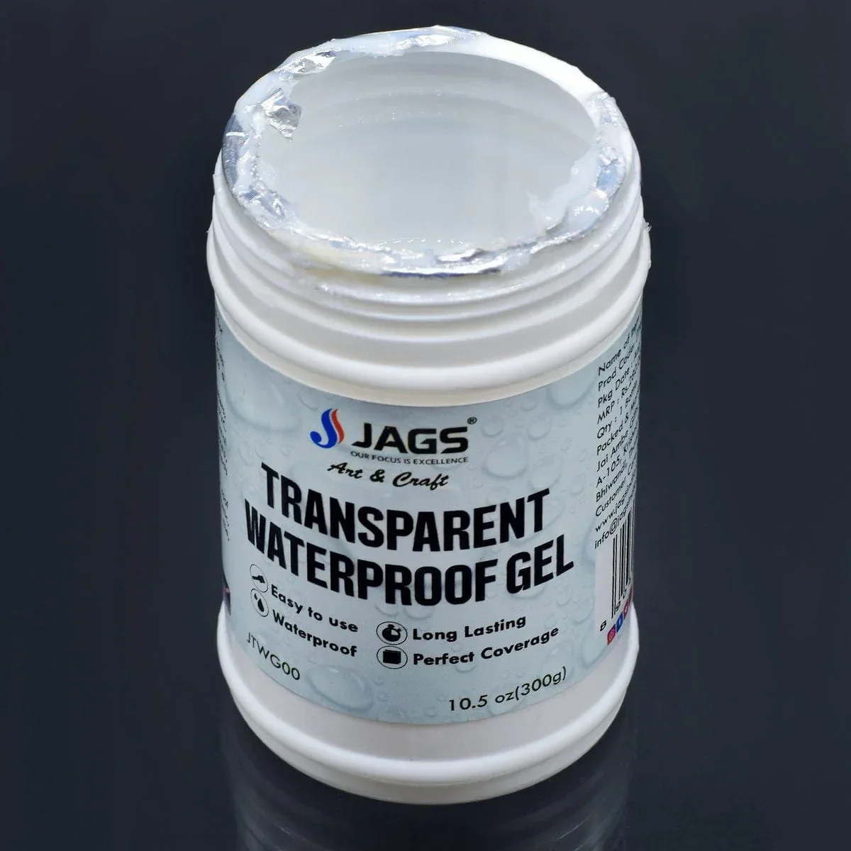 Jags Transparent Waterproof Gel 300Gms Jtwg00 - Image 3