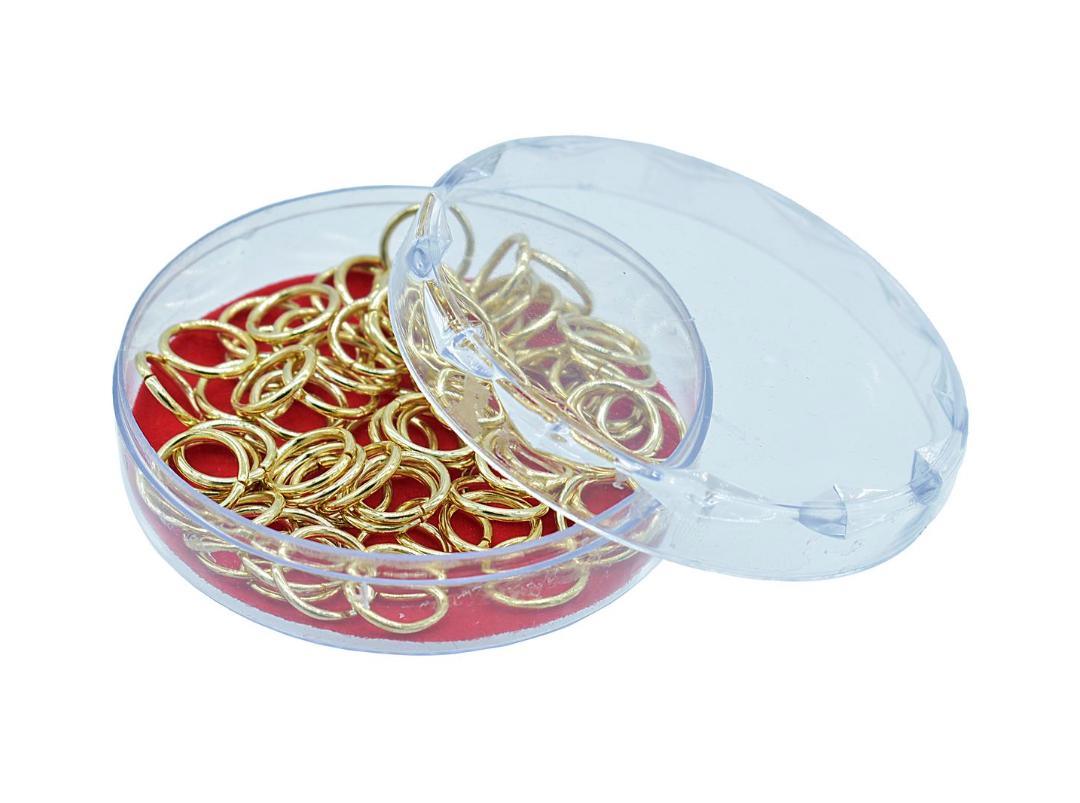 Jewellery Jump Ring – Gold – 20g – 1.2×10mm Big - Image 2