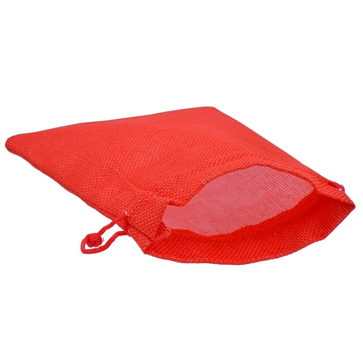 jute pouch assorted colour size 13X18 CM Pack of 50 Pcs - Image 3