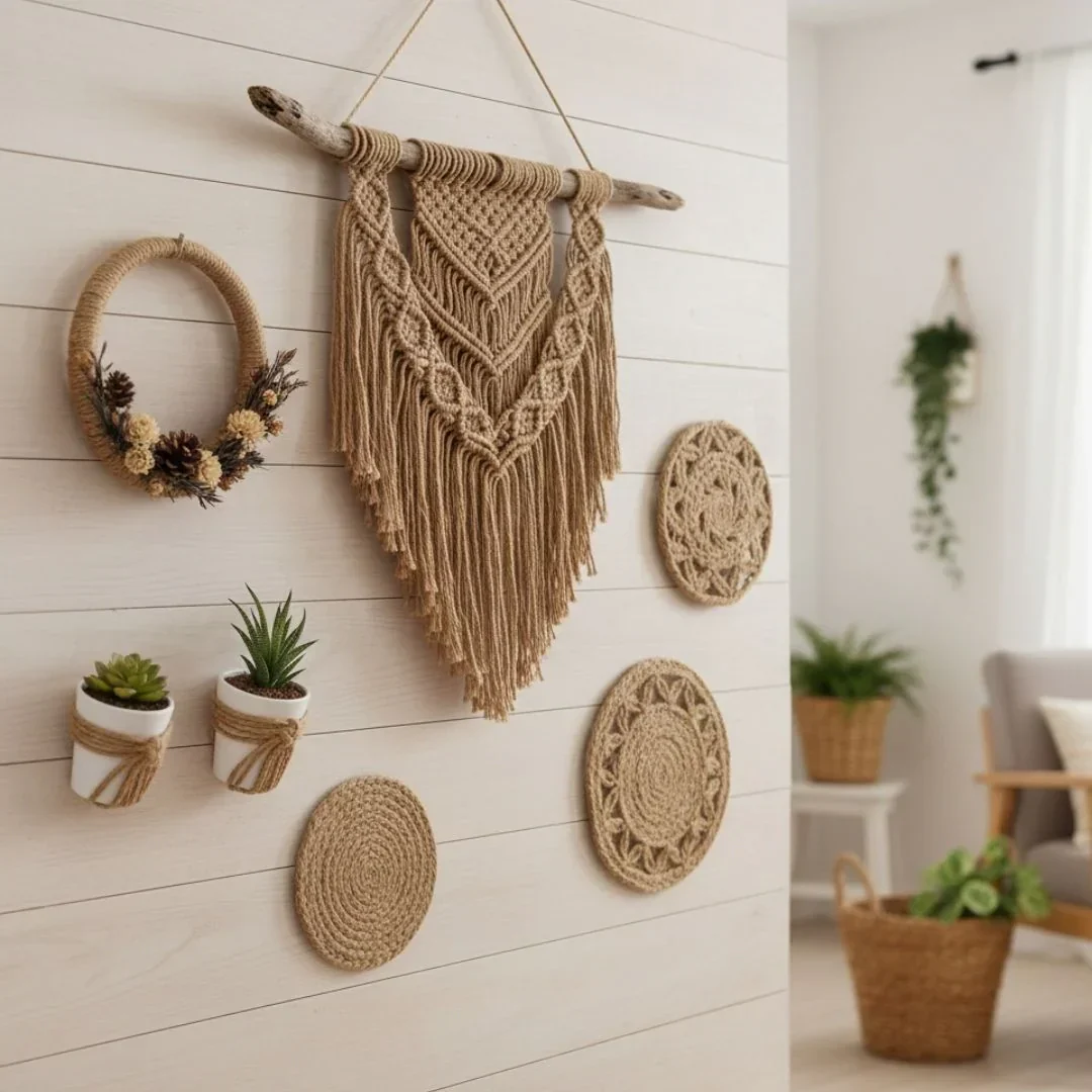 Plain Jute Thread Set | 12 Pieces for Craft & DIY - Image 6