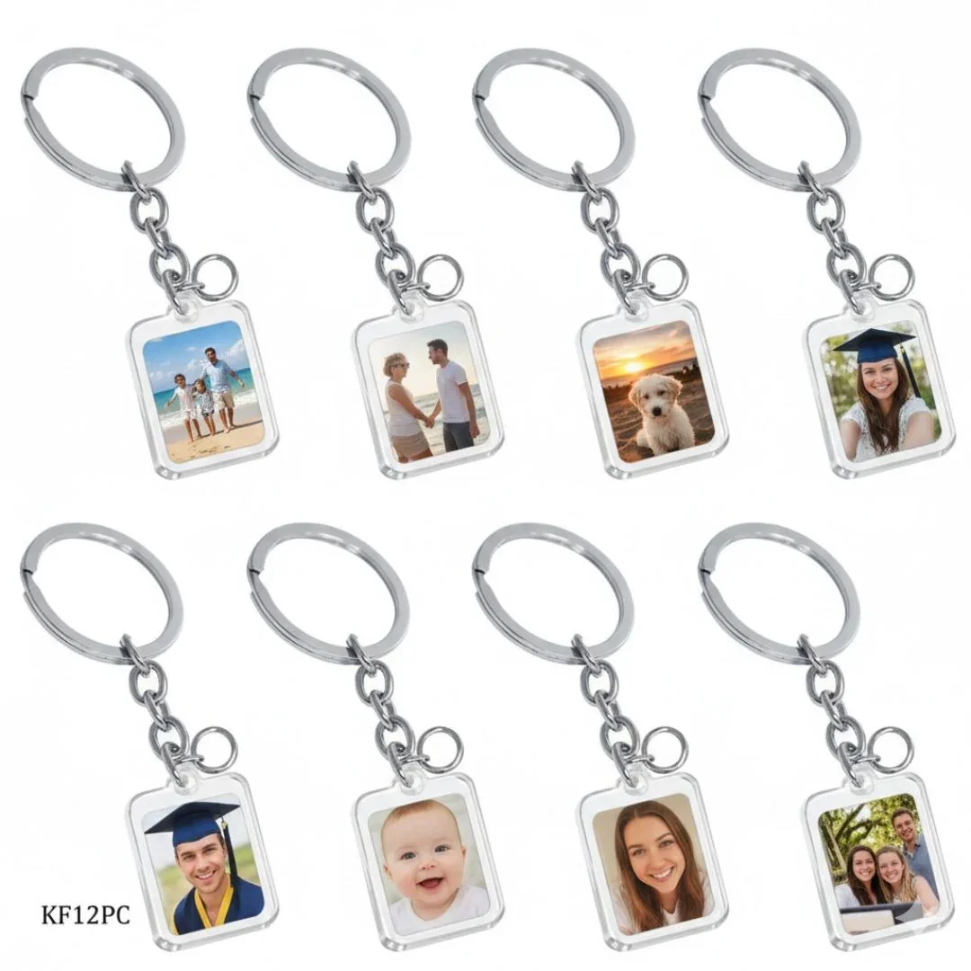 Silver Key Chain Fittings – 12 Pcs (KF12PC) - Image 4