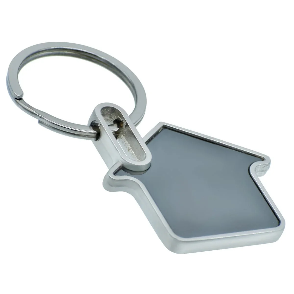 Key Chain Plain House Black - Image 2