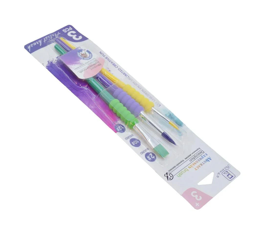 Kids’ Painting Brush Set – 3 Pcs | HB6183B - Image 2