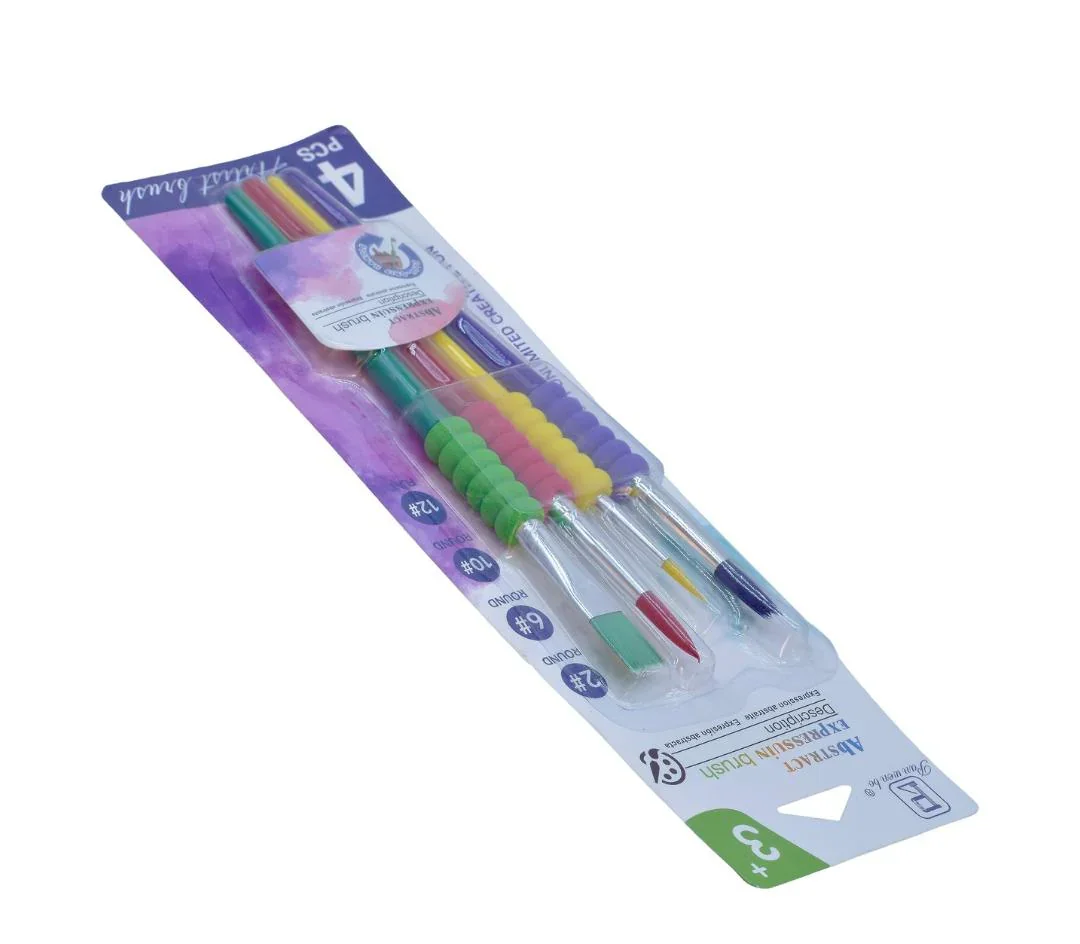 Kids Painting Brush Set – 4 Pieces | HB6186A - Image 3