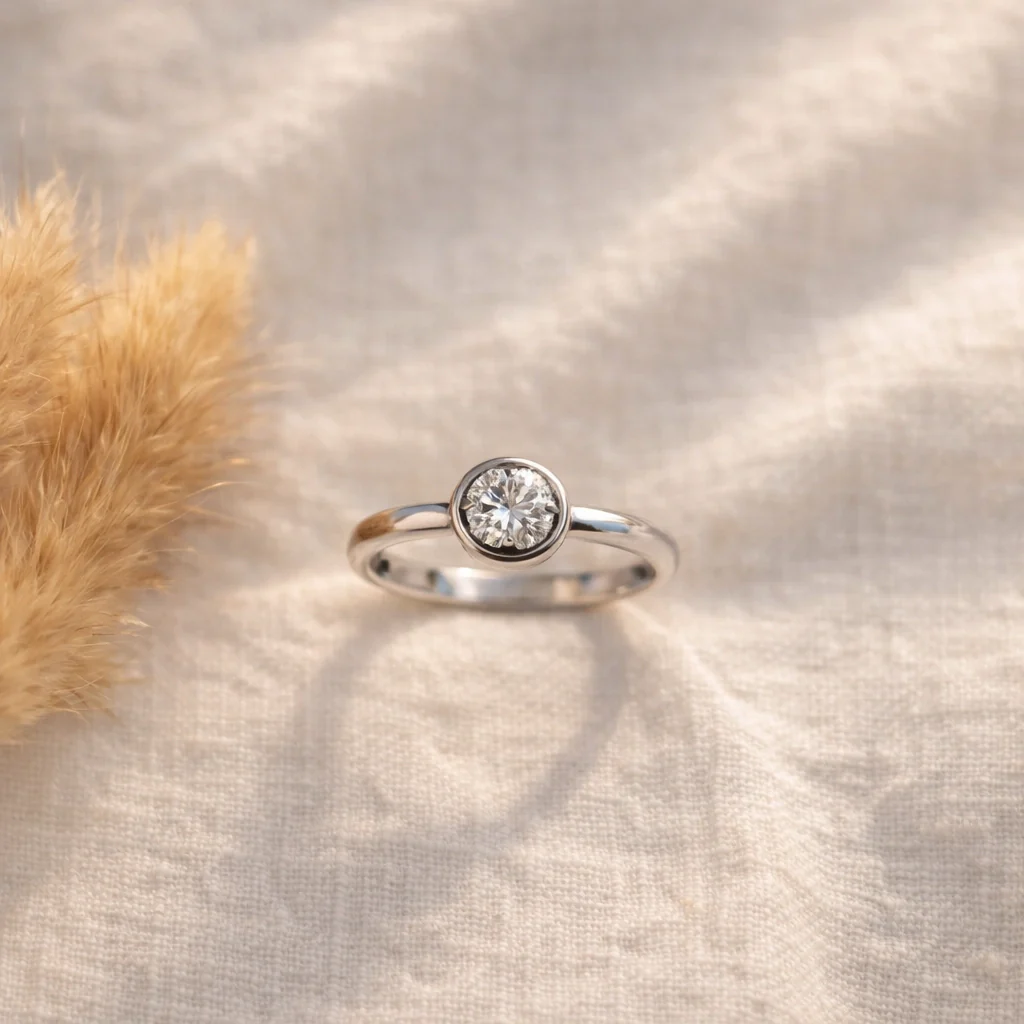 Korean Inspired SilverTone Adjustable Ring | Anti-Tarnish & Long Lasting l  Minimal Luxe Everyday Jewellery - Image 5