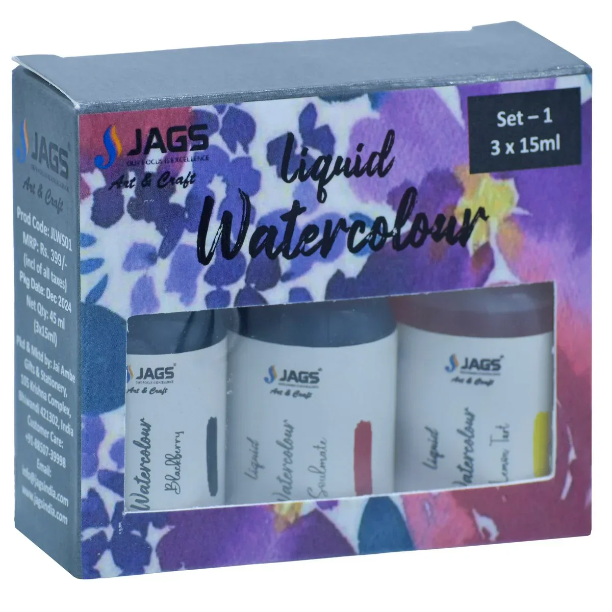 Liquid Watercolour l Set Of 3 Pics l JLWS01 - Image 2