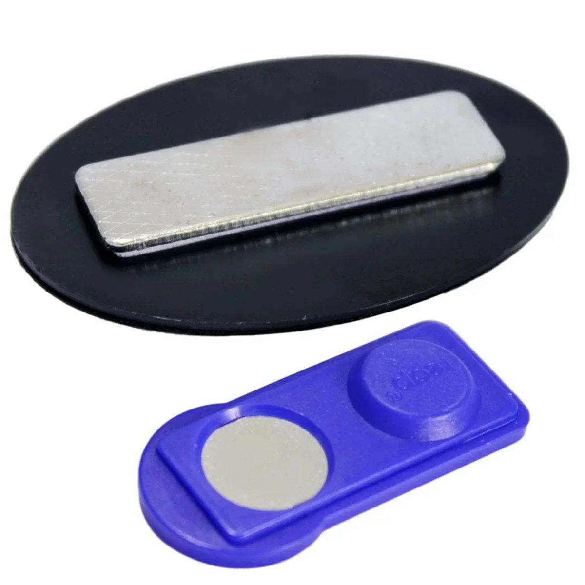 Magnetic Badge (Silver) (62X40mm) - Image 3