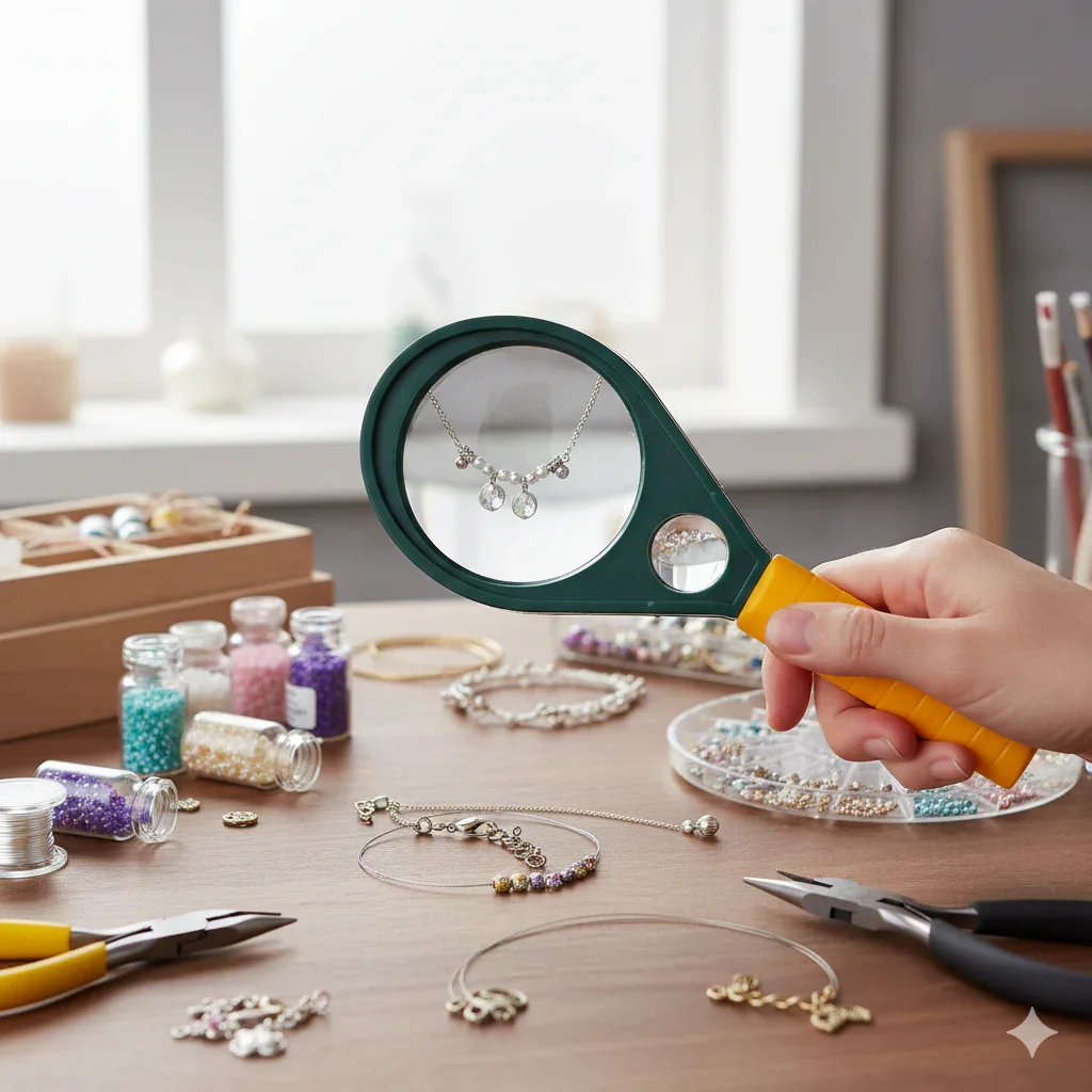Magnifying glass 50mm optical - Image 3