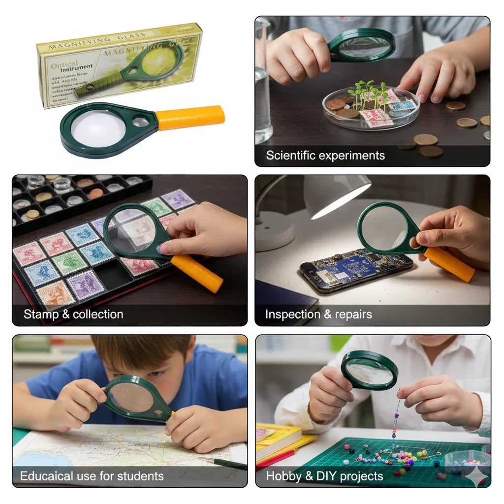 Magnifying glass 50mm optical - Image 4
