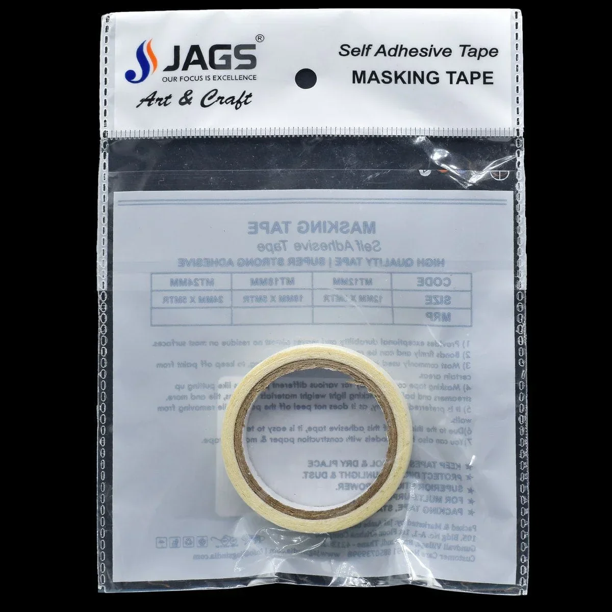 Masking Tape 5 Meter 12mm - Perfect for Painting, Crafts, and More - Image 9