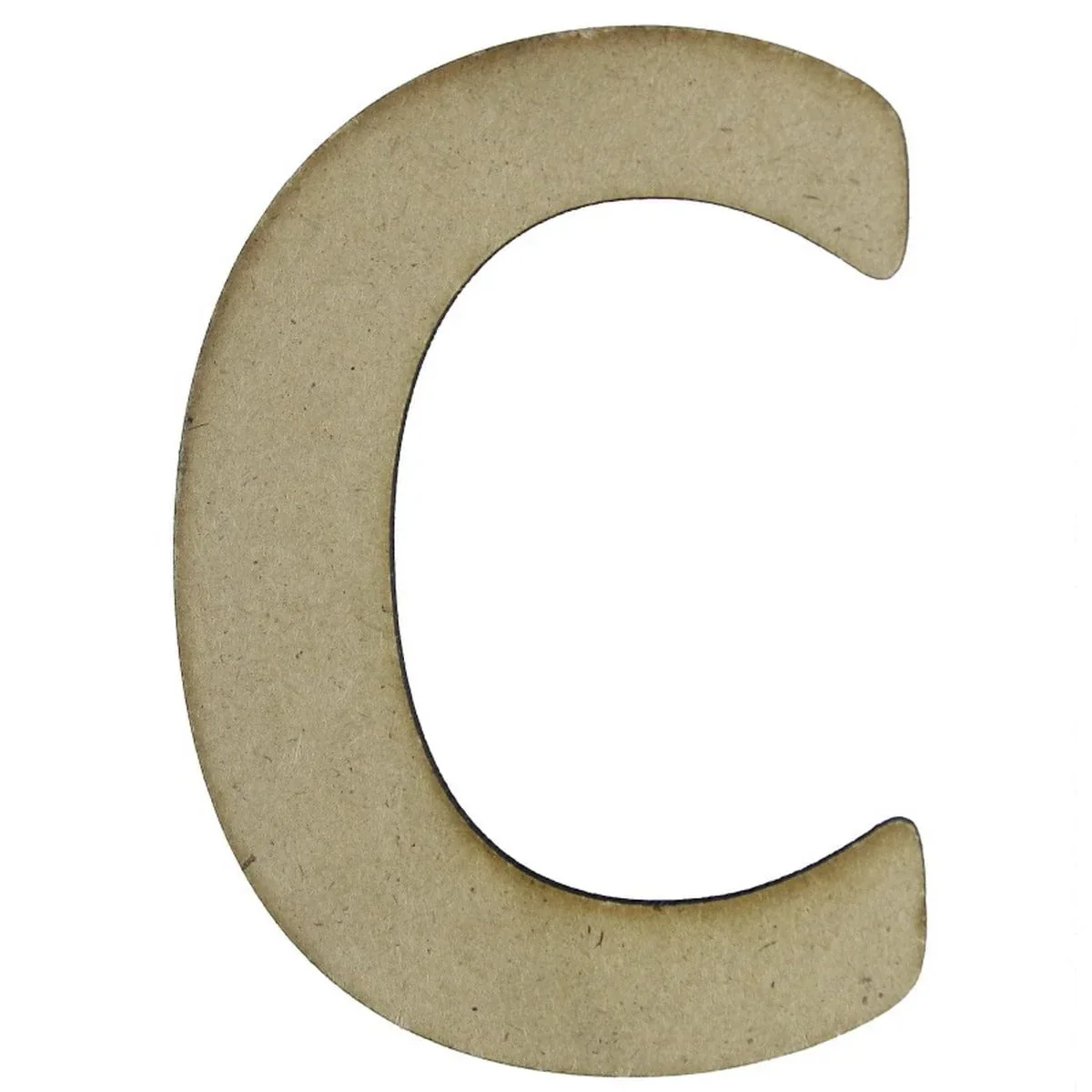 MDF & wooden Crafts Alphabets Letter 4Inch 5 Pcs MAL4-C - Image 3