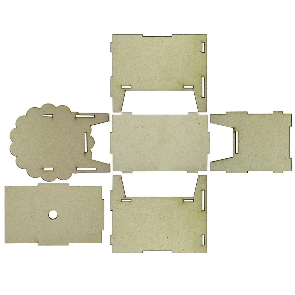 MDF Wooden Folding Sheep - Image 3