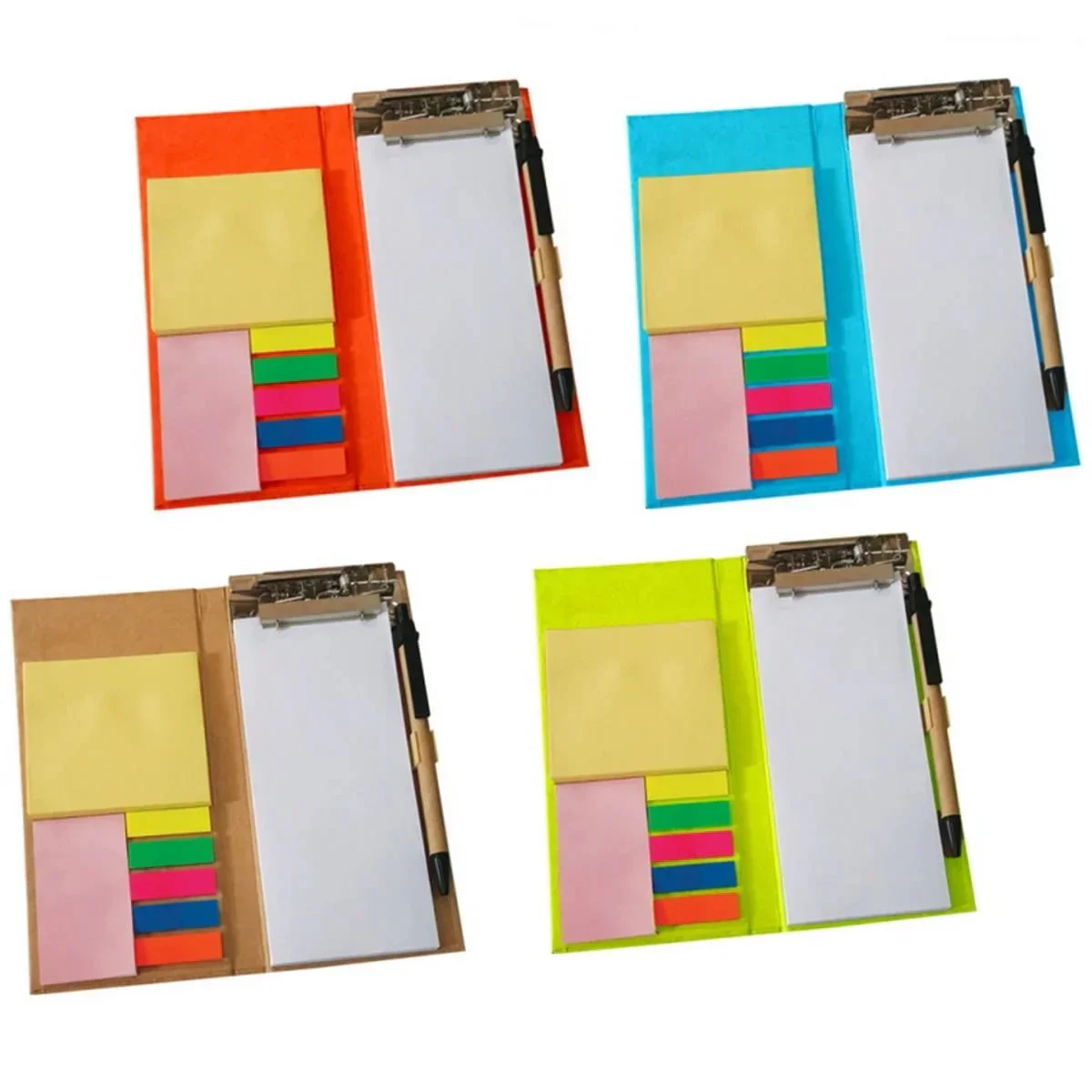 Memo Pad with pen and sticky notes (Bigger size) - Image 2