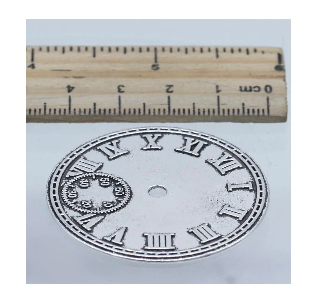 Metal Clock Accent for Crafting Roman Clock Fitting - Image 2